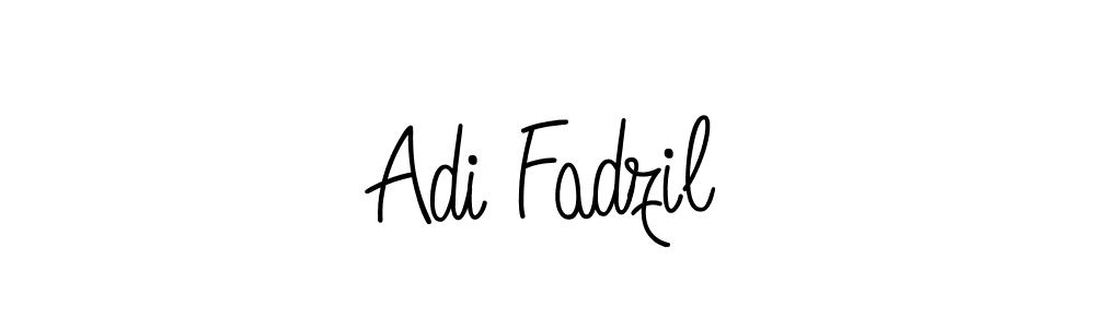 Design your own signature with our free online signature maker. With this signature software, you can create a handwritten (Angelique-Rose-font-FFP) signature for name Adi Fadzil. Adi Fadzil signature style 5 images and pictures png