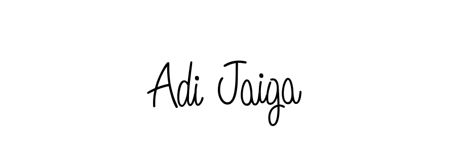 Here are the top 10 professional signature styles for the name Adi Jaiga. These are the best autograph styles you can use for your name. Adi Jaiga signature style 5 images and pictures png