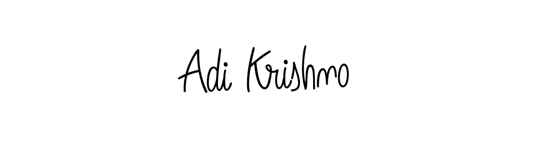 How to make Adi Krishno signature? Angelique-Rose-font-FFP is a professional autograph style. Create handwritten signature for Adi Krishno name. Adi Krishno signature style 5 images and pictures png