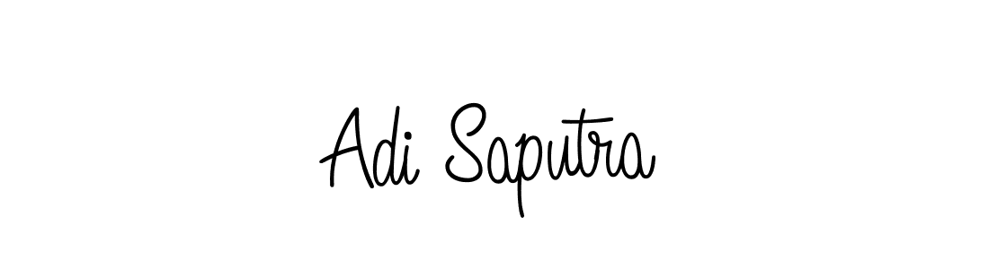 Make a beautiful signature design for name Adi Saputra. With this signature (Angelique-Rose-font-FFP) style, you can create a handwritten signature for free. Adi Saputra signature style 5 images and pictures png