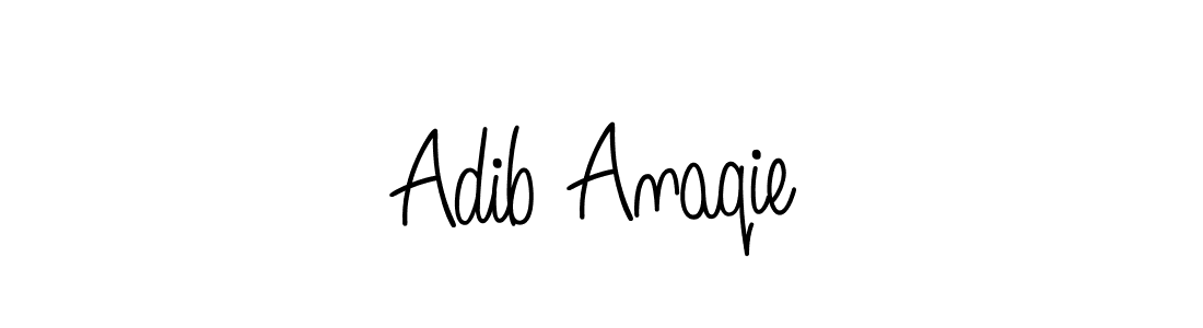 Make a short Adib Anaqie signature style. Manage your documents anywhere anytime using Angelique-Rose-font-FFP. Create and add eSignatures, submit forms, share and send files easily. Adib Anaqie signature style 5 images and pictures png