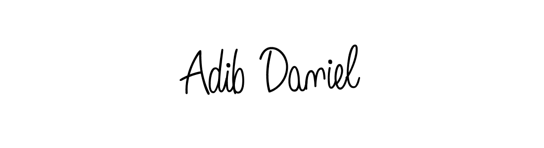 Once you've used our free online signature maker to create your best signature Angelique-Rose-font-FFP style, it's time to enjoy all of the benefits that Adib Daniel name signing documents. Adib Daniel signature style 5 images and pictures png