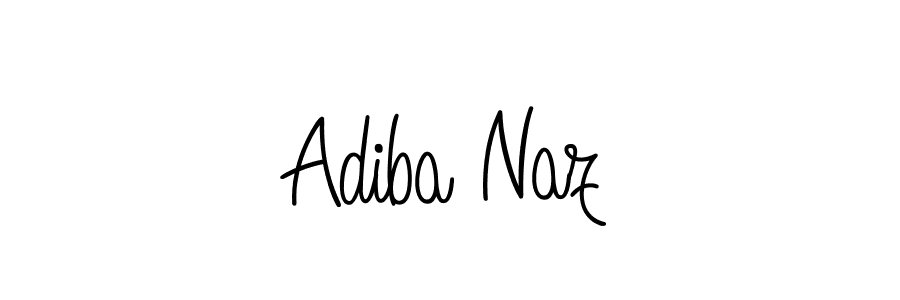 Make a short Adiba Naz signature style. Manage your documents anywhere anytime using Angelique-Rose-font-FFP. Create and add eSignatures, submit forms, share and send files easily. Adiba Naz signature style 5 images and pictures png