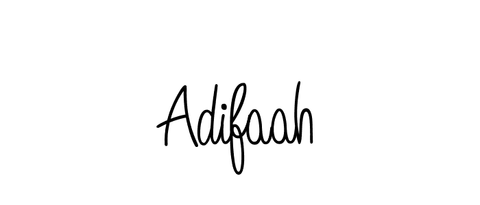 How to make Adifaah signature? Angelique-Rose-font-FFP is a professional autograph style. Create handwritten signature for Adifaah name. Adifaah signature style 5 images and pictures png