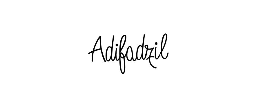 How to make Adifadzil signature? Angelique-Rose-font-FFP is a professional autograph style. Create handwritten signature for Adifadzil name. Adifadzil signature style 5 images and pictures png
