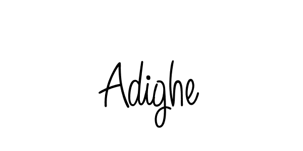 Design your own signature with our free online signature maker. With this signature software, you can create a handwritten (Angelique-Rose-font-FFP) signature for name Adighe. Adighe signature style 5 images and pictures png