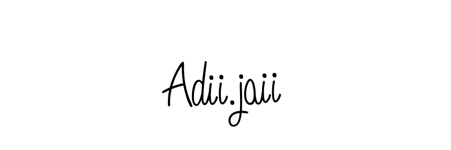 Adii.jaii stylish signature style. Best Handwritten Sign (Angelique-Rose-font-FFP) for my name. Handwritten Signature Collection Ideas for my name Adii.jaii. Adii.jaii signature style 5 images and pictures png