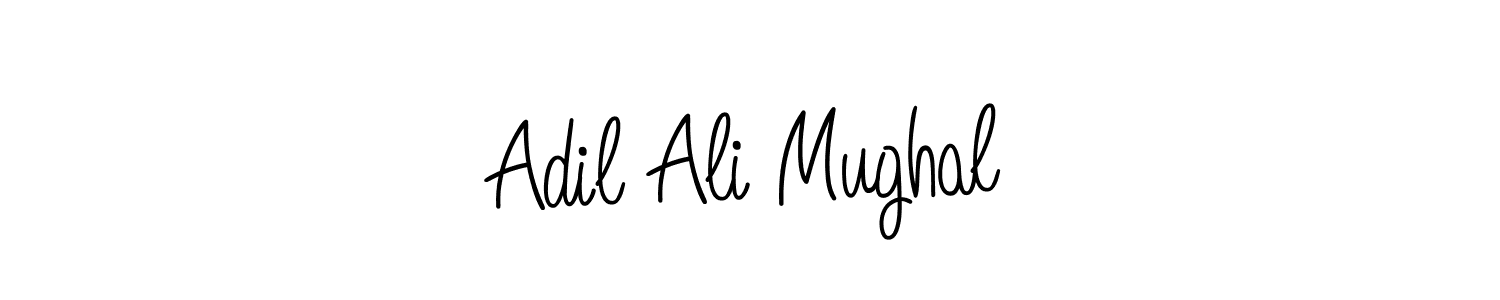 Create a beautiful signature design for name Adil Ali Mughal. With this signature (Angelique-Rose-font-FFP) fonts, you can make a handwritten signature for free. Adil Ali Mughal signature style 5 images and pictures png