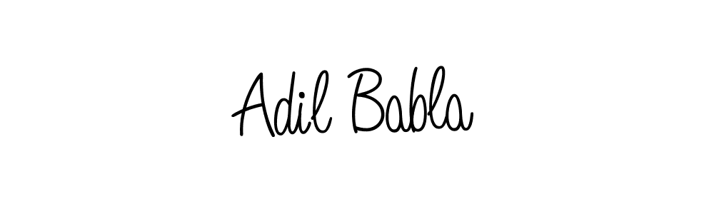 Also You can easily find your signature by using the search form. We will create Adil Babla name handwritten signature images for you free of cost using Angelique-Rose-font-FFP sign style. Adil Babla signature style 5 images and pictures png