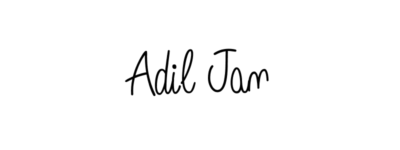 Best and Professional Signature Style for Adil Jan. Angelique-Rose-font-FFP Best Signature Style Collection. Adil Jan signature style 5 images and pictures png