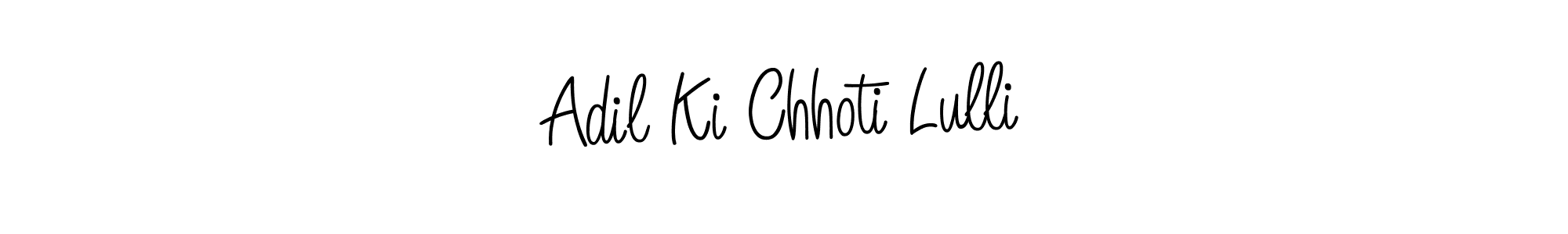 How to Draw Adil Ki Chhoti Lulli signature style? Angelique-Rose-font-FFP is a latest design signature styles for name Adil Ki Chhoti Lulli. Adil Ki Chhoti Lulli signature style 5 images and pictures png