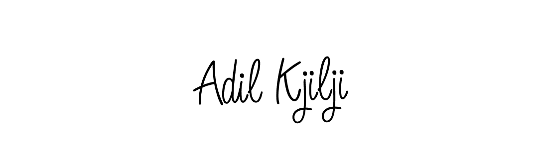 You can use this online signature creator to create a handwritten signature for the name Adil Kjilji. This is the best online autograph maker. Adil Kjilji signature style 5 images and pictures png
