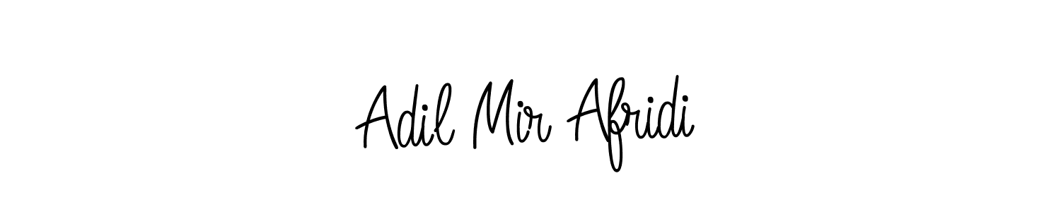 Design your own signature with our free online signature maker. With this signature software, you can create a handwritten (Angelique-Rose-font-FFP) signature for name Adil Mir Afridi. Adil Mir Afridi signature style 5 images and pictures png