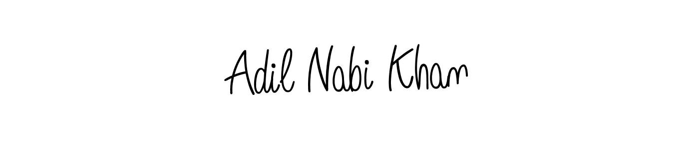 You can use this online signature creator to create a handwritten signature for the name Adil Nabi Khan. This is the best online autograph maker. Adil Nabi Khan signature style 5 images and pictures png