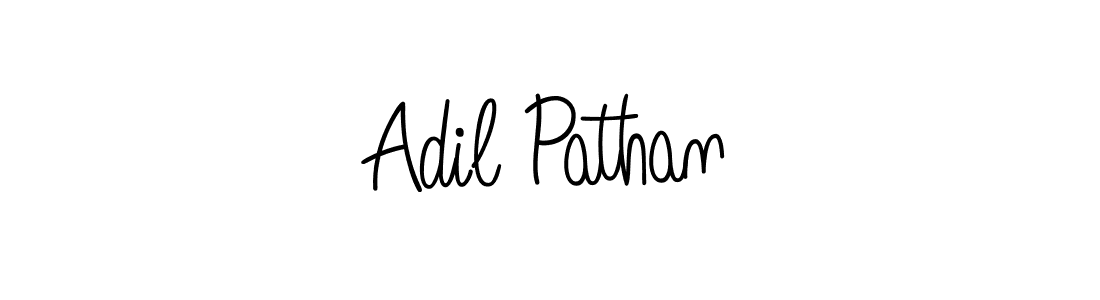 Create a beautiful signature design for name Adil Pathan. With this signature (Angelique-Rose-font-FFP) fonts, you can make a handwritten signature for free. Adil Pathan signature style 5 images and pictures png