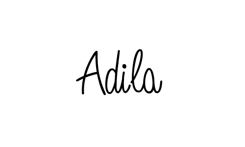 Also we have Adila name is the best signature style. Create professional handwritten signature collection using Angelique-Rose-font-FFP autograph style. Adila signature style 5 images and pictures png