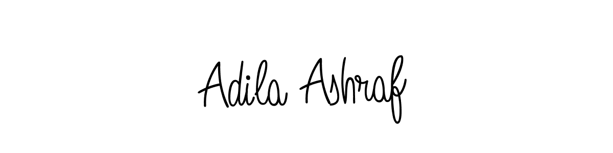 Also we have Adila Ashraf name is the best signature style. Create professional handwritten signature collection using Angelique-Rose-font-FFP autograph style. Adila Ashraf signature style 5 images and pictures png