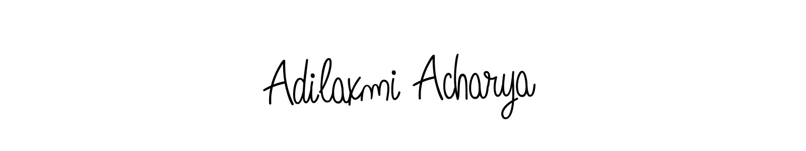 You can use this online signature creator to create a handwritten signature for the name Adilaxmi Acharya. This is the best online autograph maker. Adilaxmi Acharya signature style 5 images and pictures png