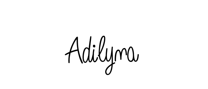 How to Draw Adilyna signature style? Angelique-Rose-font-FFP is a latest design signature styles for name Adilyna. Adilyna signature style 5 images and pictures png