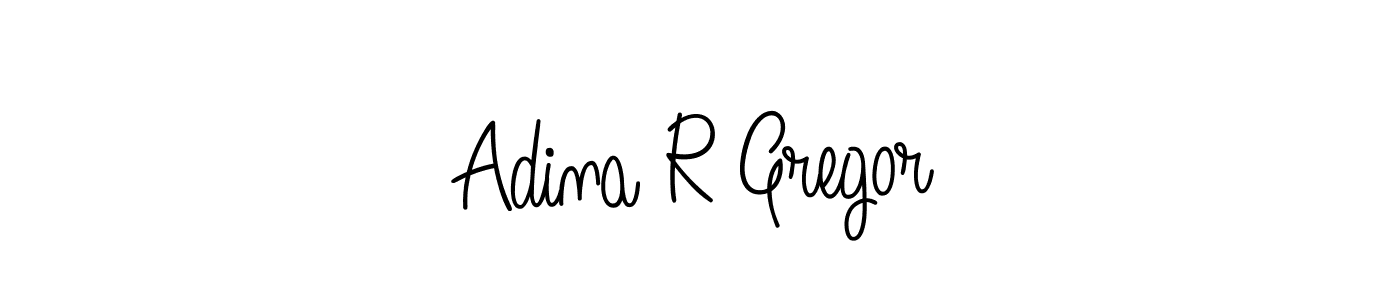 See photos of Adina R Gregor official signature by Spectra . Check more albums & portfolios. Read reviews & check more about Angelique-Rose-font-FFP font. Adina R Gregor signature style 5 images and pictures png