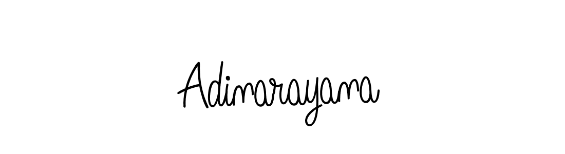 Create a beautiful signature design for name Adinarayana. With this signature (Angelique-Rose-font-FFP) fonts, you can make a handwritten signature for free. Adinarayana signature style 5 images and pictures png