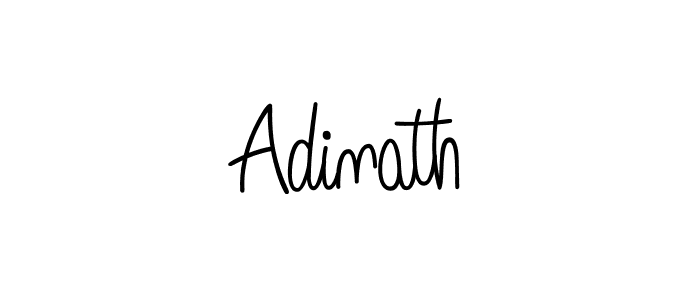 You should practise on your own different ways (Angelique-Rose-font-FFP) to write your name (Adinath) in signature. don't let someone else do it for you. Adinath signature style 5 images and pictures png