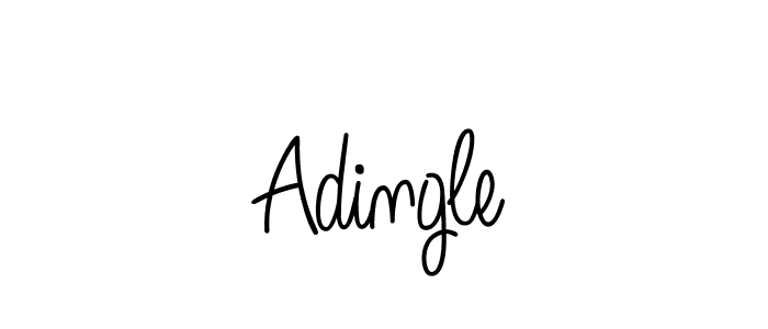 Angelique-Rose-font-FFP is a professional signature style that is perfect for those who want to add a touch of class to their signature. It is also a great choice for those who want to make their signature more unique. Get Adingle name to fancy signature for free. Adingle signature style 5 images and pictures png