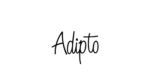 Here are the top 10 professional signature styles for the name Adipto. These are the best autograph styles you can use for your name. Adipto signature style 5 images and pictures png