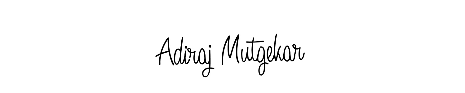 Angelique-Rose-font-FFP is a professional signature style that is perfect for those who want to add a touch of class to their signature. It is also a great choice for those who want to make their signature more unique. Get Adiraj Mutgekar name to fancy signature for free. Adiraj Mutgekar signature style 5 images and pictures png