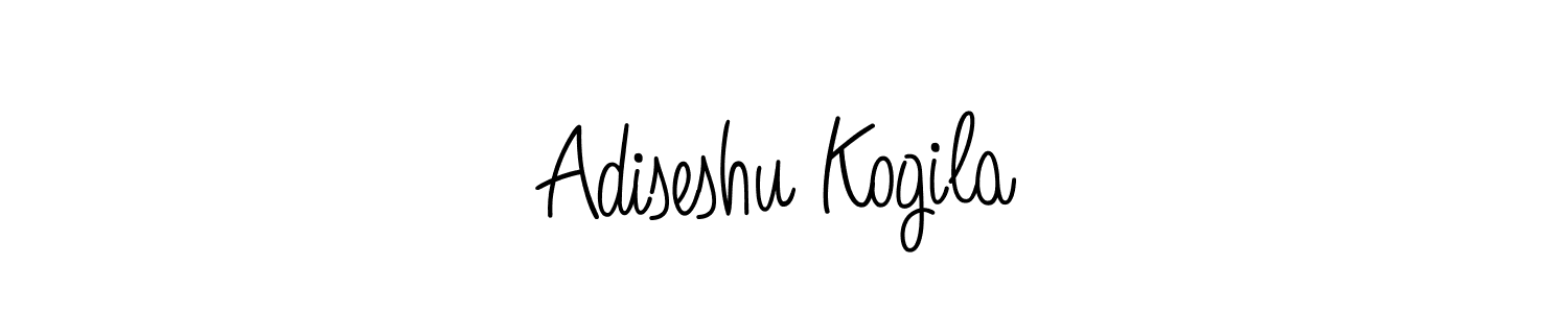 Make a beautiful signature design for name Adiseshu Kogila. Use this online signature maker to create a handwritten signature for free. Adiseshu Kogila signature style 5 images and pictures png