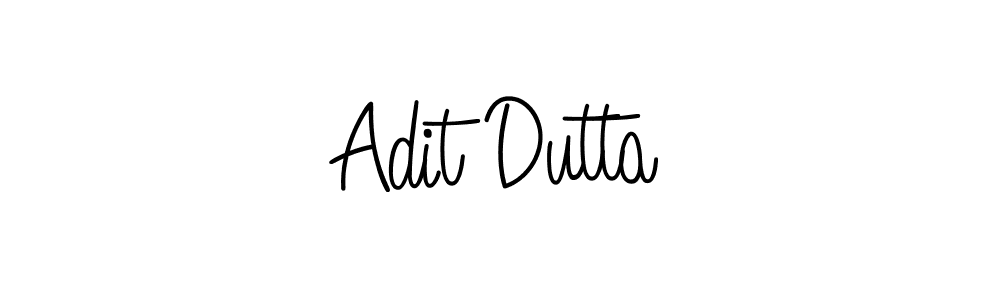 It looks lik you need a new signature style for name Adit Dutta. Design unique handwritten (Angelique-Rose-font-FFP) signature with our free signature maker in just a few clicks. Adit Dutta signature style 5 images and pictures png