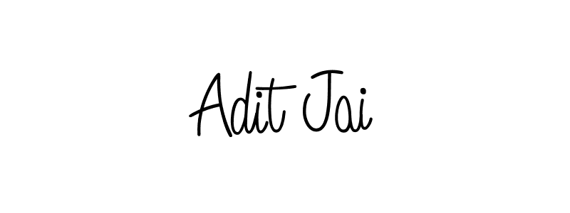 Make a beautiful signature design for name Adit Jai. Use this online signature maker to create a handwritten signature for free. Adit Jai signature style 5 images and pictures png