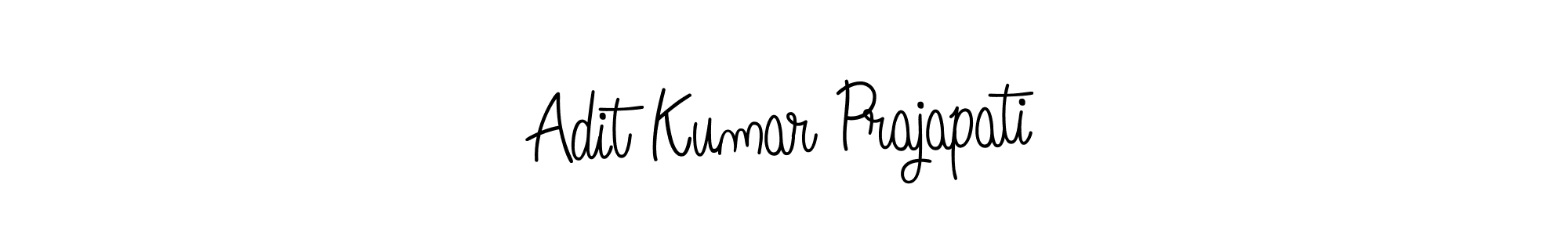 Make a beautiful signature design for name Adit Kumar Prajapati. Use this online signature maker to create a handwritten signature for free. Adit Kumar Prajapati signature style 5 images and pictures png