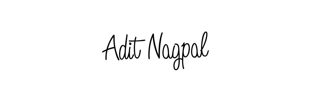 Here are the top 10 professional signature styles for the name Adit Nagpal. These are the best autograph styles you can use for your name. Adit Nagpal signature style 5 images and pictures png