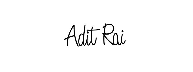 Create a beautiful signature design for name Adit Rai. With this signature (Angelique-Rose-font-FFP) fonts, you can make a handwritten signature for free. Adit Rai signature style 5 images and pictures png