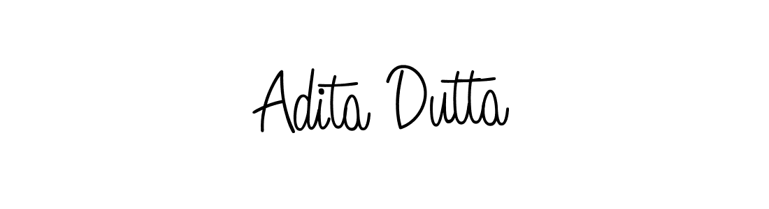 This is the best signature style for the Adita Dutta name. Also you like these signature font (Angelique-Rose-font-FFP). Mix name signature. Adita Dutta signature style 5 images and pictures png
