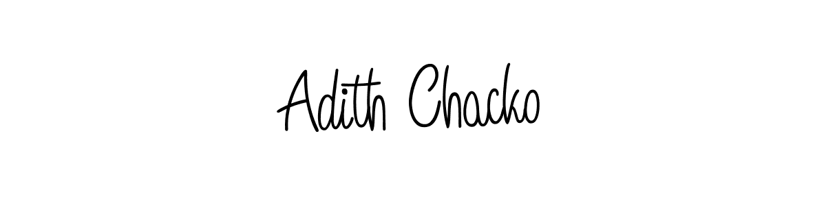 You should practise on your own different ways (Angelique-Rose-font-FFP) to write your name (Adith Chacko) in signature. don't let someone else do it for you. Adith Chacko signature style 5 images and pictures png