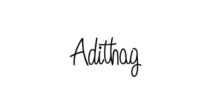 Also we have Adithag name is the best signature style. Create professional handwritten signature collection using Angelique-Rose-font-FFP autograph style. Adithag signature style 5 images and pictures png