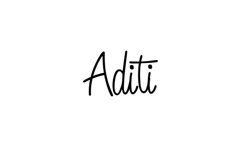 How to make Aditi name signature. Use Angelique-Rose-font-FFP style for creating short signs online. This is the latest handwritten sign. Aditi signature style 5 images and pictures png