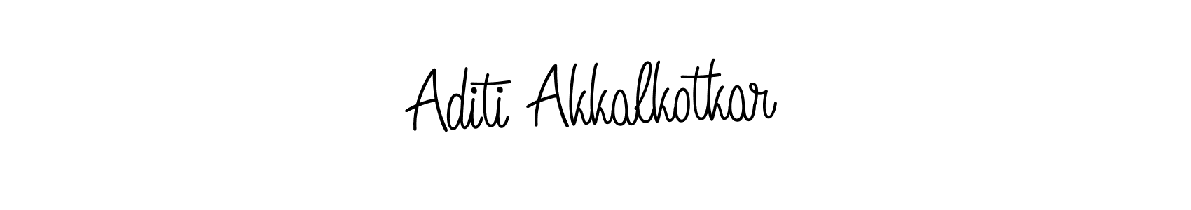 Create a beautiful signature design for name Aditi Akkalkotkar. With this signature (Angelique-Rose-font-FFP) fonts, you can make a handwritten signature for free. Aditi Akkalkotkar signature style 5 images and pictures png