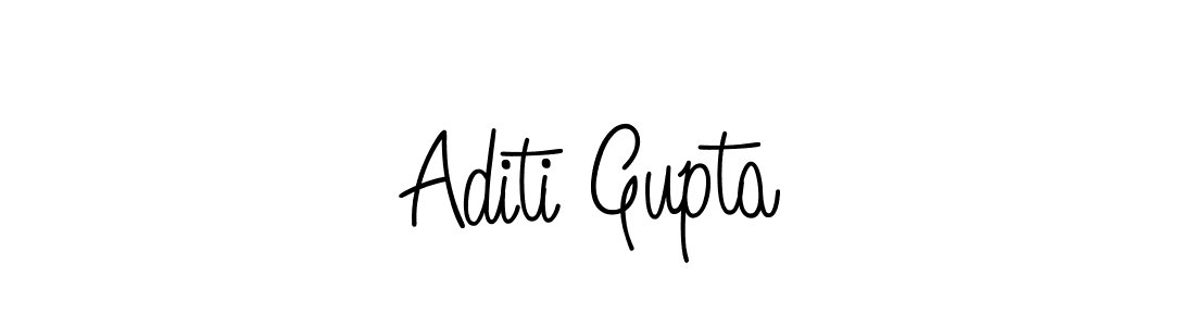 Also we have Aditi Gupta name is the best signature style. Create professional handwritten signature collection using Angelique-Rose-font-FFP autograph style. Aditi Gupta signature style 5 images and pictures png