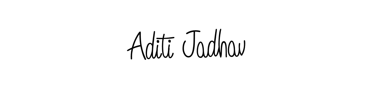 It looks lik you need a new signature style for name Aditi Jadhav. Design unique handwritten (Angelique-Rose-font-FFP) signature with our free signature maker in just a few clicks. Aditi Jadhav signature style 5 images and pictures png