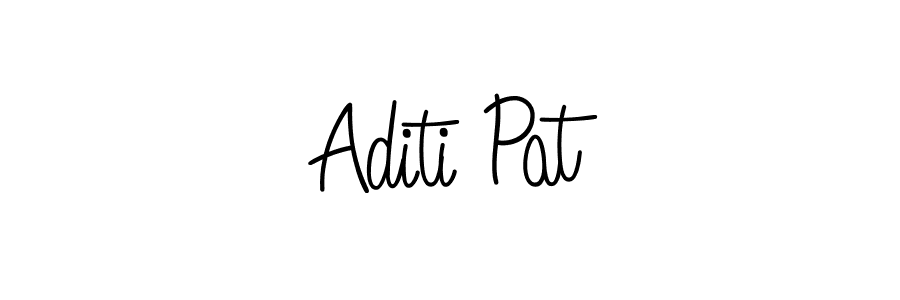 This is the best signature style for the Aditi Pat name. Also you like these signature font (Angelique-Rose-font-FFP). Mix name signature. Aditi Pat signature style 5 images and pictures png