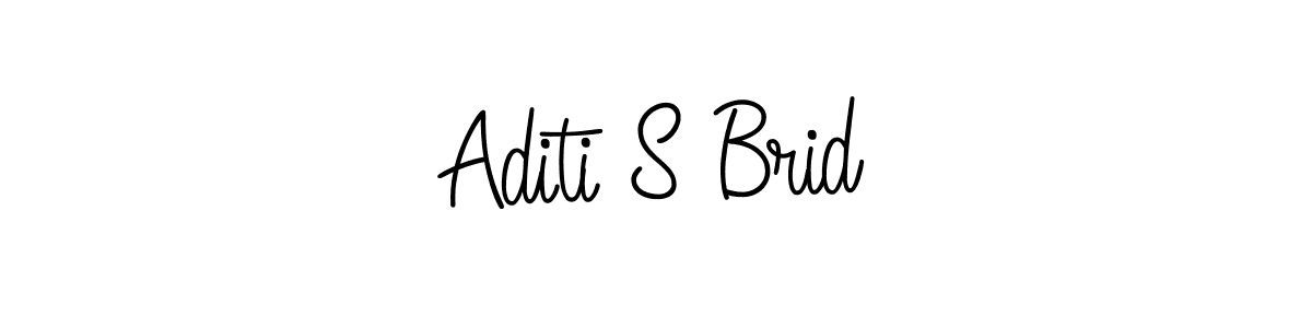 Angelique-Rose-font-FFP is a professional signature style that is perfect for those who want to add a touch of class to their signature. It is also a great choice for those who want to make their signature more unique. Get Aditi S Brid name to fancy signature for free. Aditi S Brid signature style 5 images and pictures png