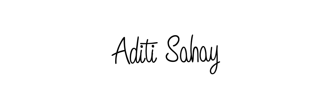 How to make Aditi Sahay signature? Angelique-Rose-font-FFP is a professional autograph style. Create handwritten signature for Aditi Sahay name. Aditi Sahay signature style 5 images and pictures png