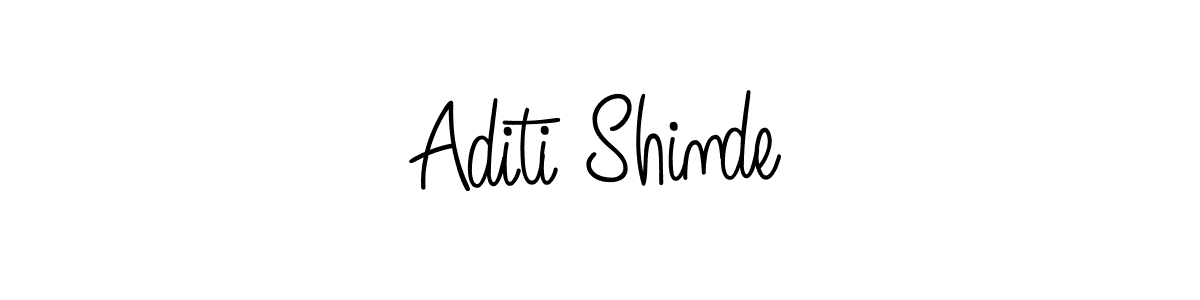 Create a beautiful signature design for name Aditi Shinde. With this signature (Angelique-Rose-font-FFP) fonts, you can make a handwritten signature for free. Aditi Shinde signature style 5 images and pictures png