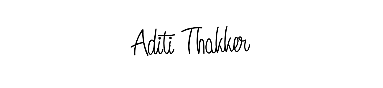 You can use this online signature creator to create a handwritten signature for the name Aditi Thakker. This is the best online autograph maker. Aditi Thakker signature style 5 images and pictures png