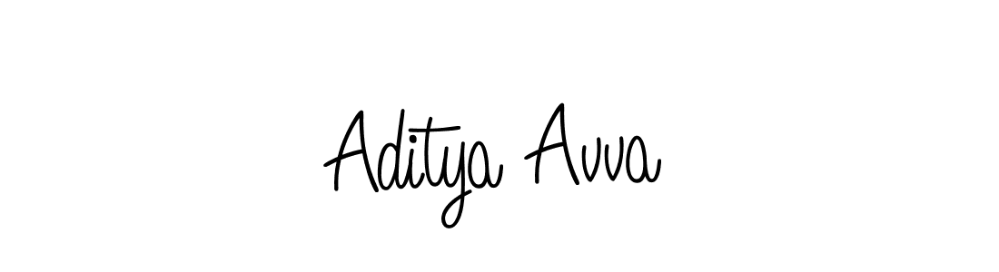 if you are searching for the best signature style for your name Aditya Avva. so please give up your signature search. here we have designed multiple signature styles  using Angelique-Rose-font-FFP. Aditya Avva signature style 5 images and pictures png