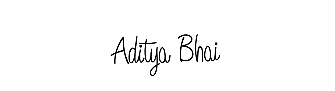 Here are the top 10 professional signature styles for the name Aditya Bhai. These are the best autograph styles you can use for your name. Aditya Bhai signature style 5 images and pictures png