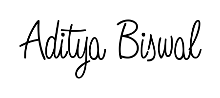 The Angelique-Rose-font-FFP font transforms the name Aditya Biswal into an executive sign with sharp precision and distinguished character. Aditya Biswal signature style 5 images and pictures png